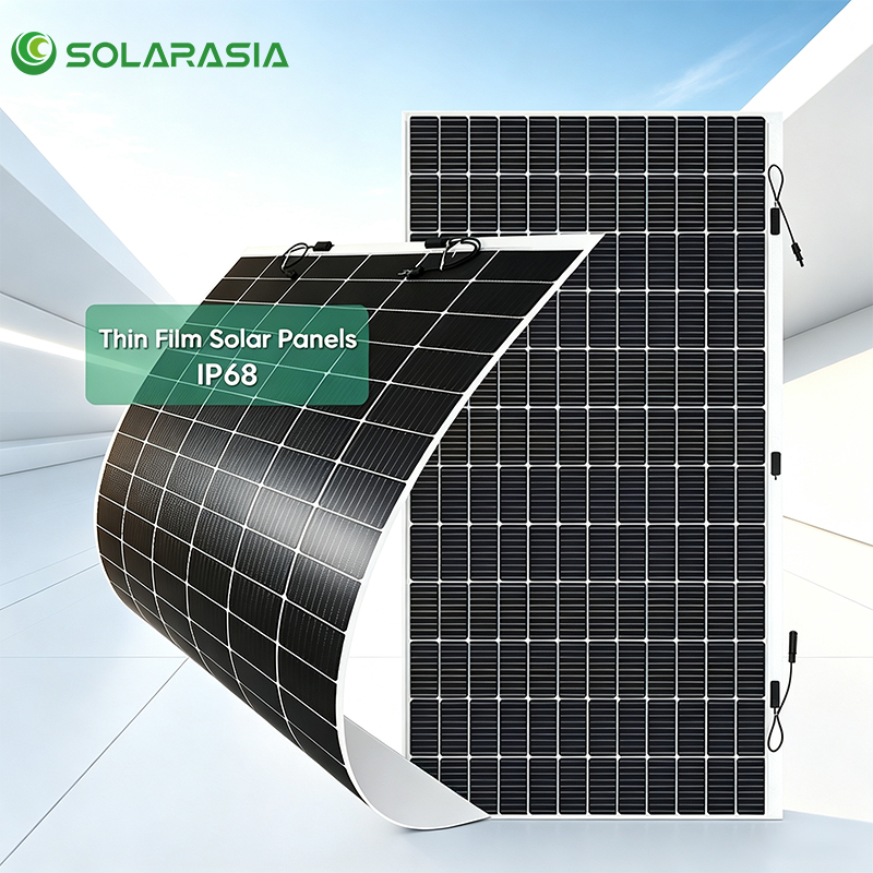 550W 560 Watt 570W 580 Watt solar panel flexible etfe mono crystalline ultra thin flexible solar panels for home